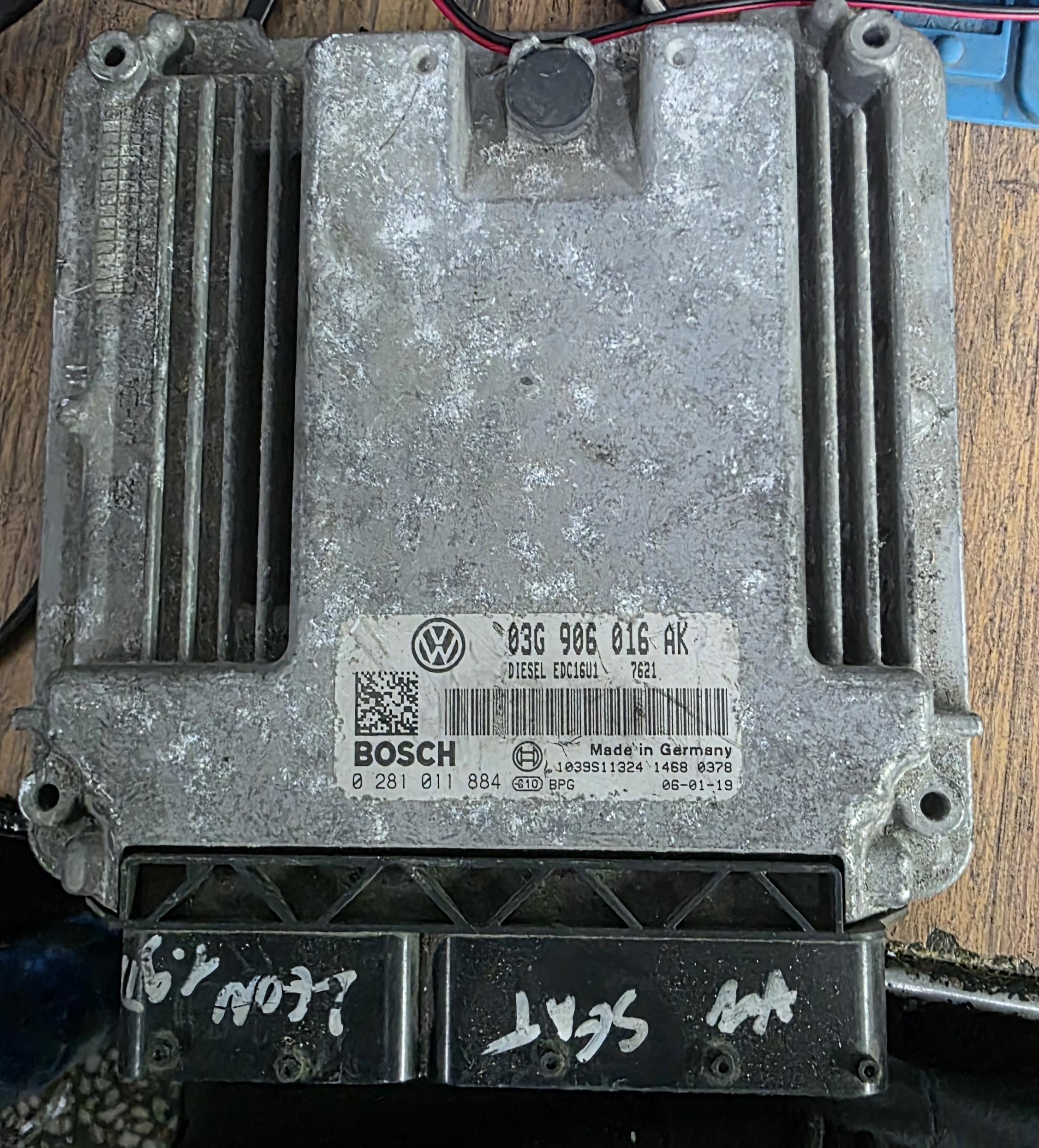 Calculator ECU Edc16u1, HW 0281011884