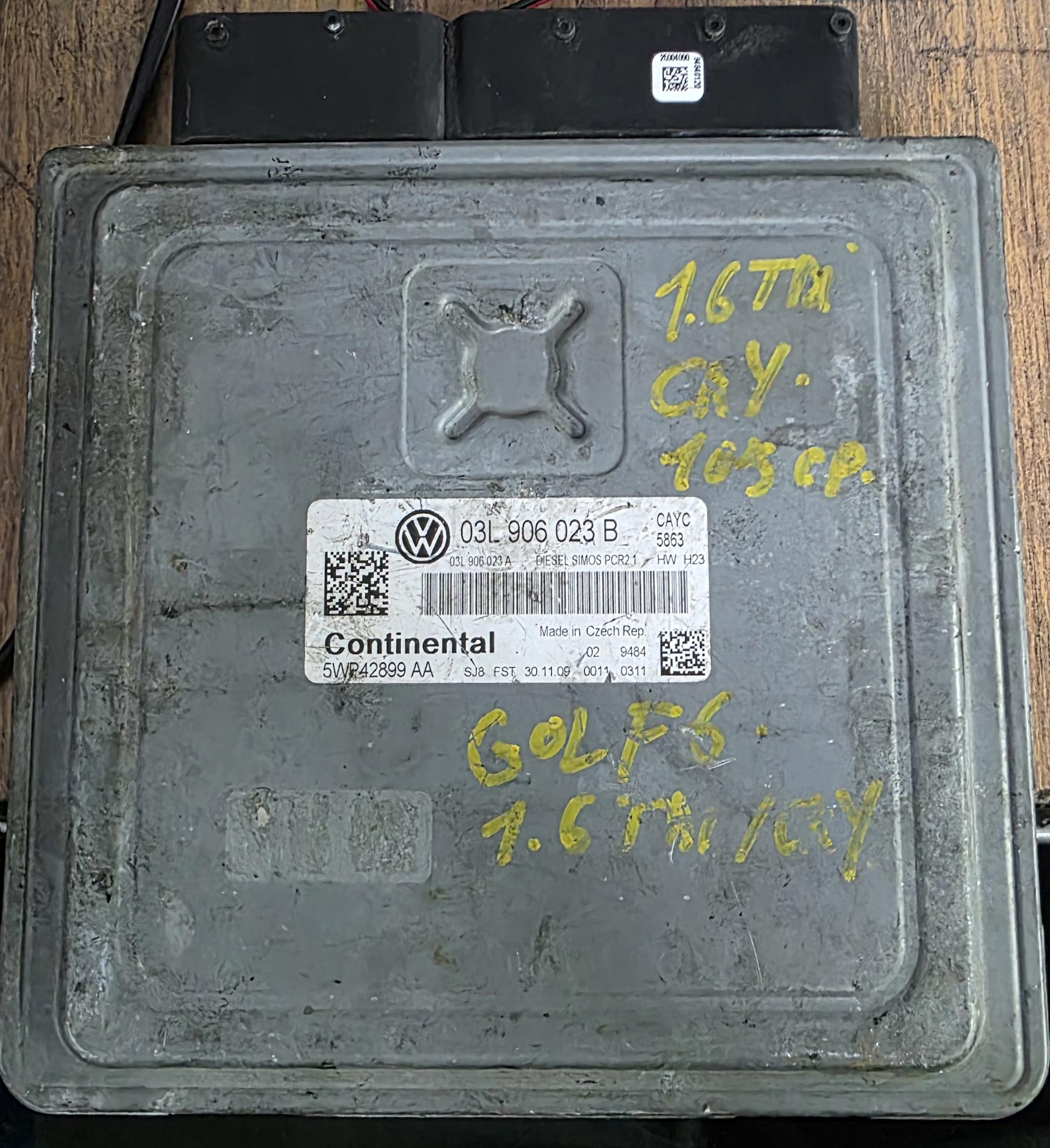 Calculator ECU Pcr2.1, HW 03l906023b