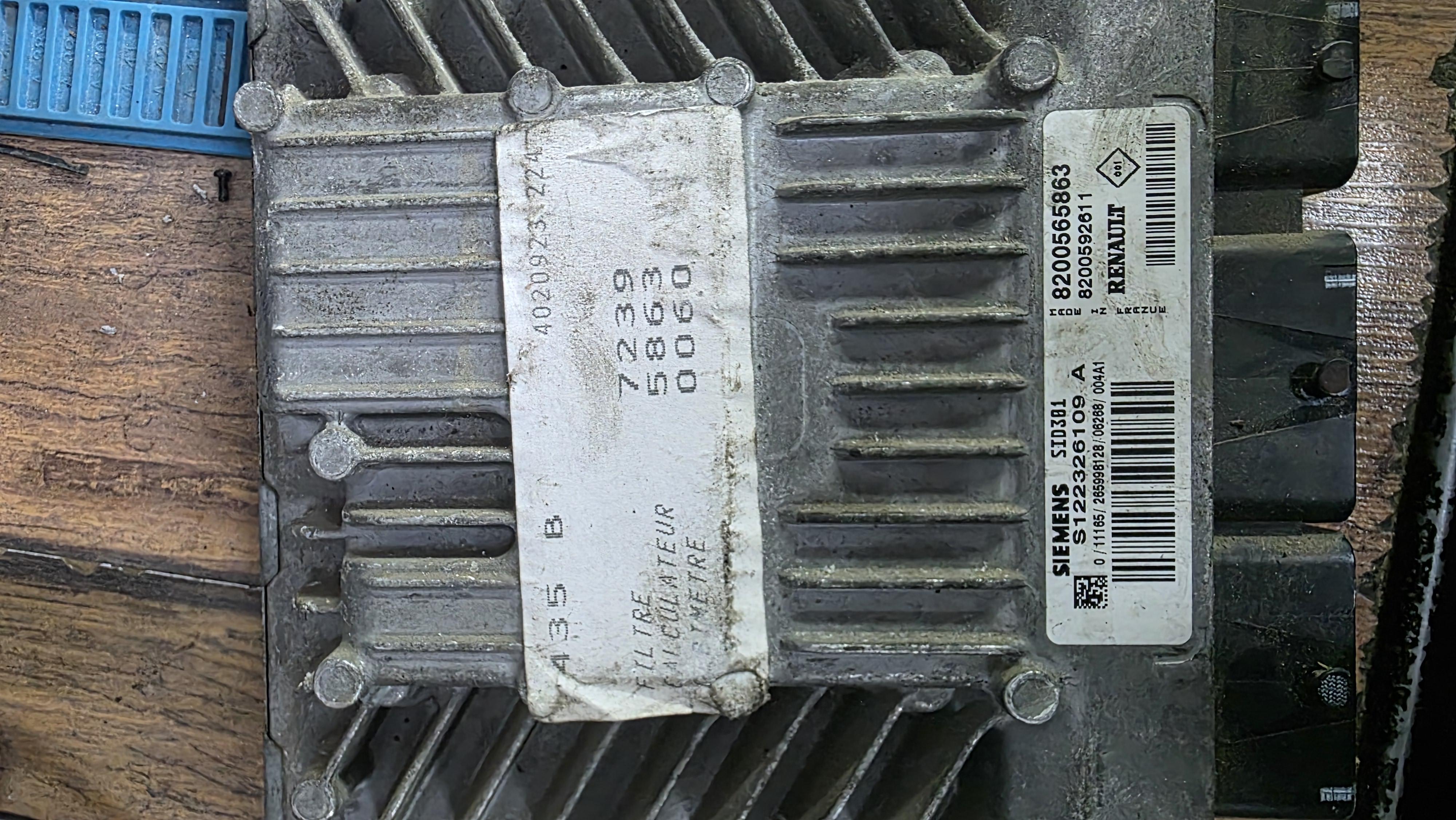 Calculator ECU Sid301, HW 8200565863