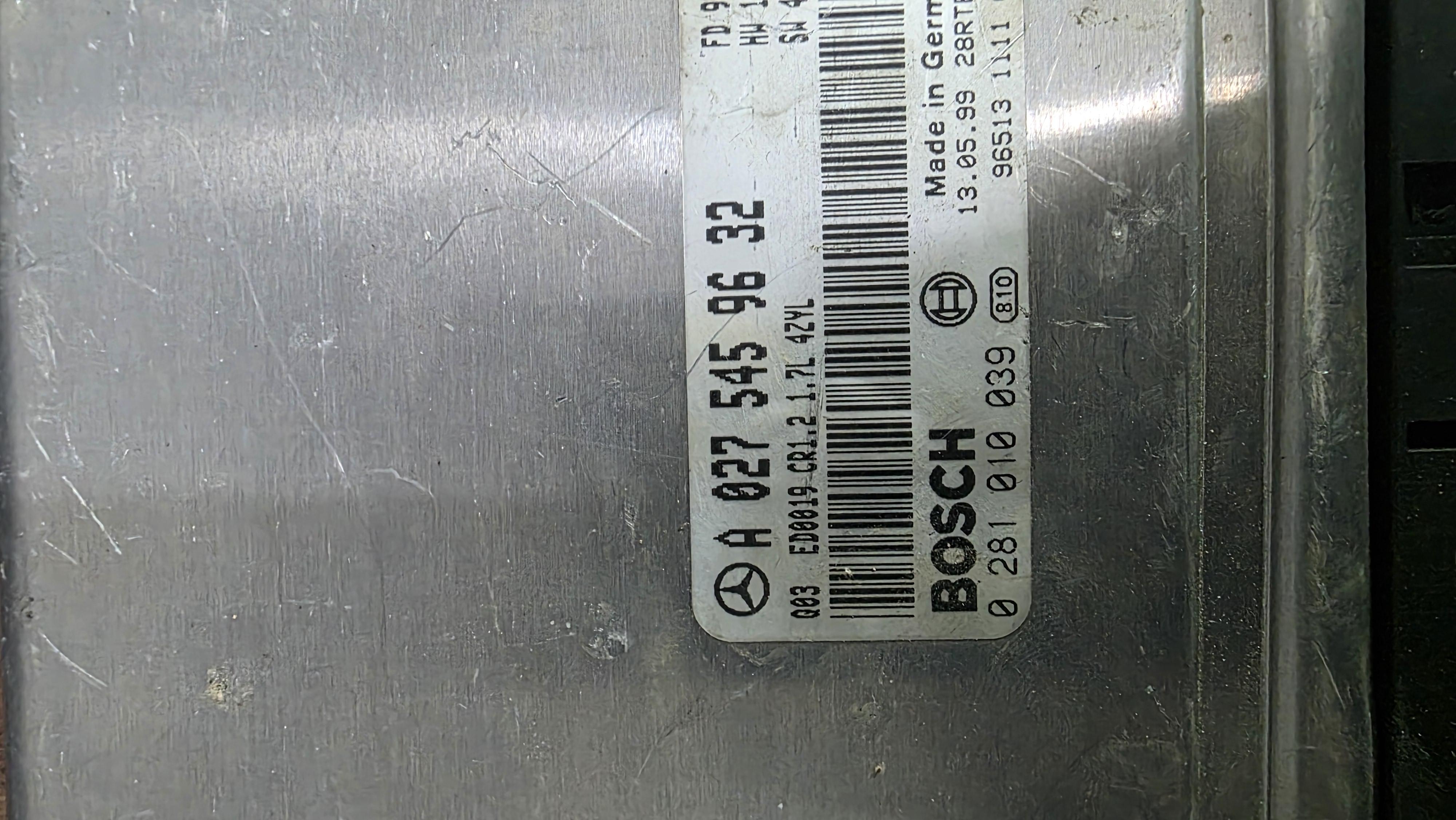 Calculator ECU cr1.2, HW 0281010039