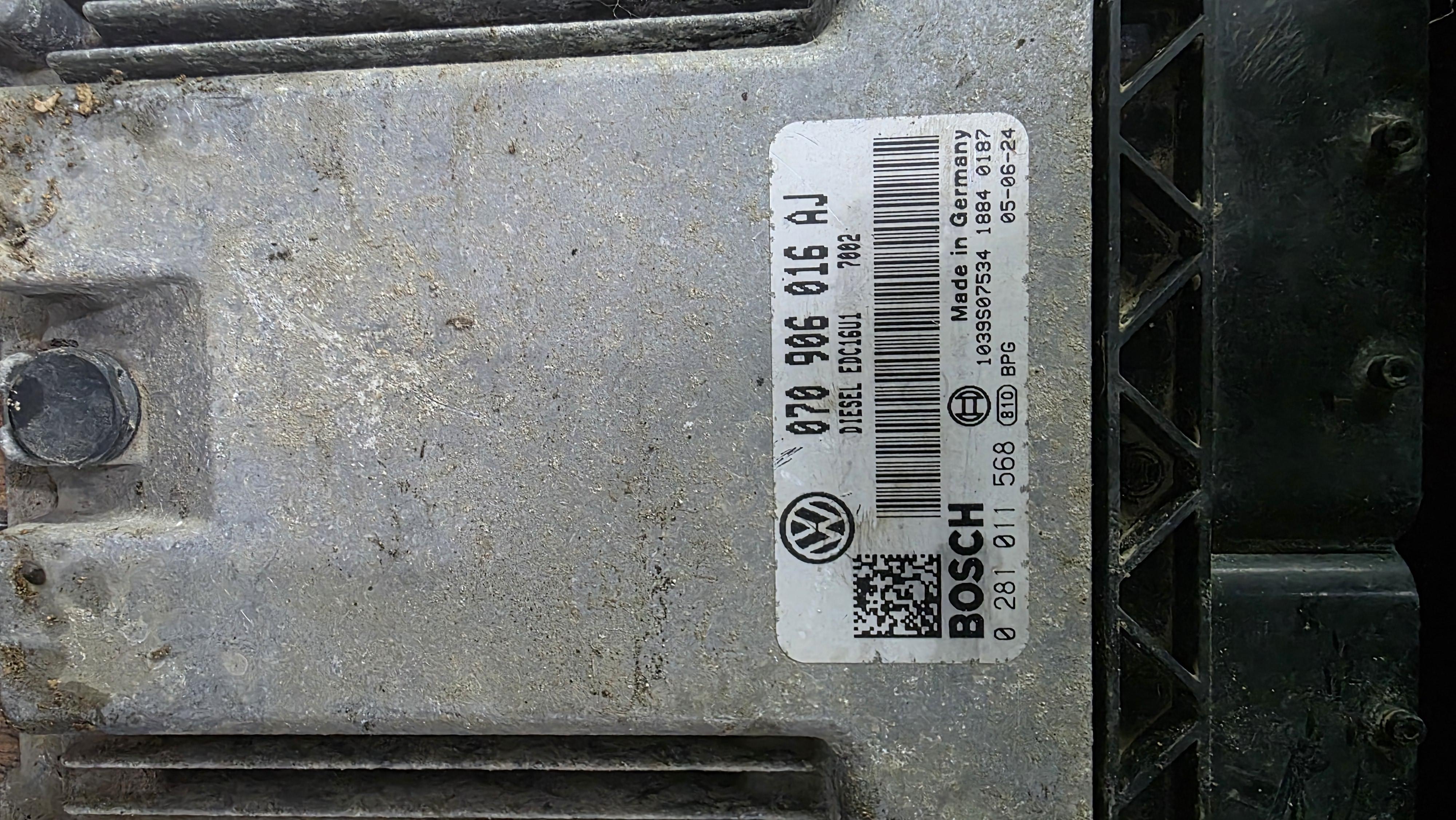 Calculator ECU edc16u1, HW 0281011568