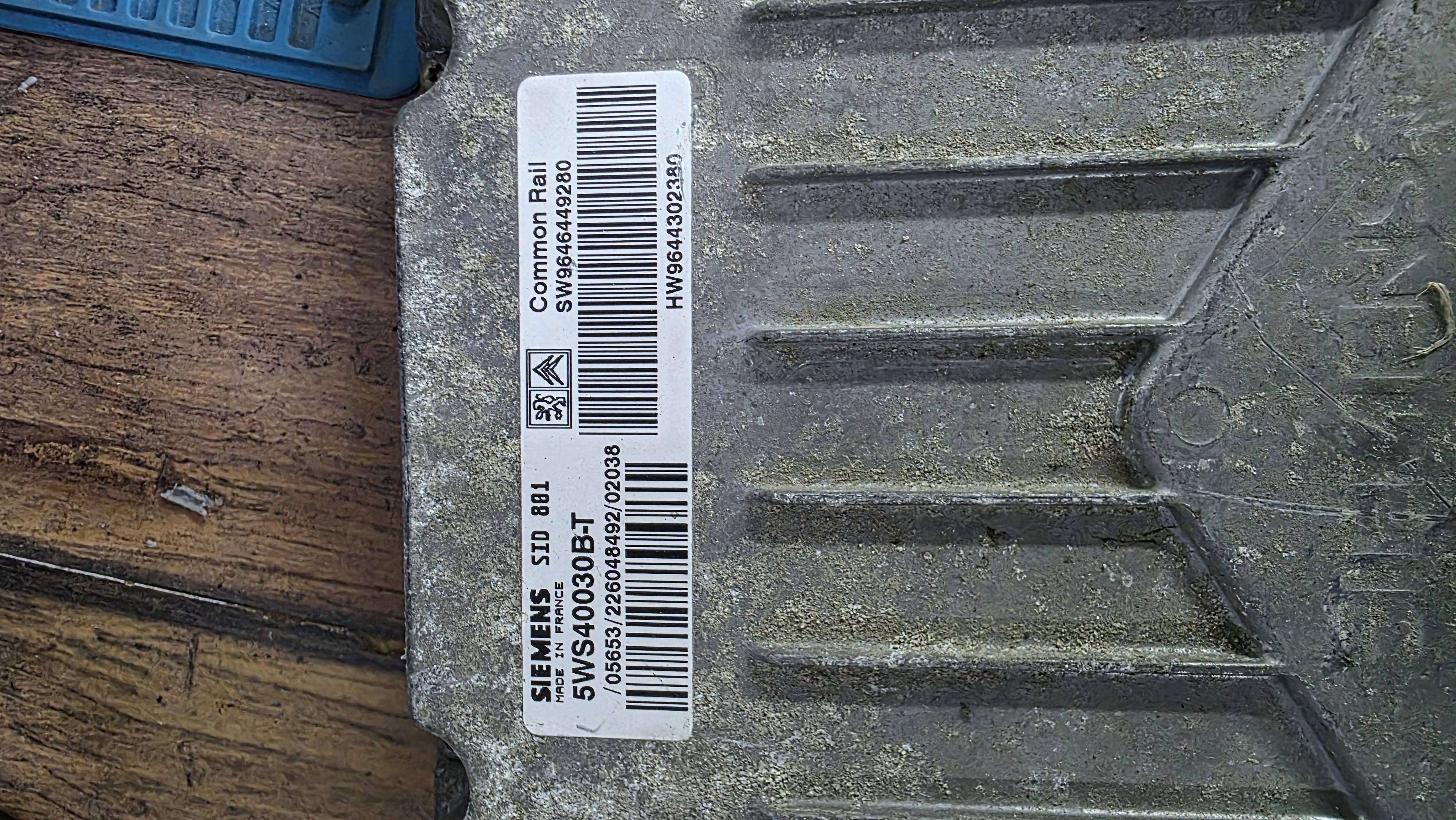 Calculator ECU Sid 801, HW 5ws40030b-t