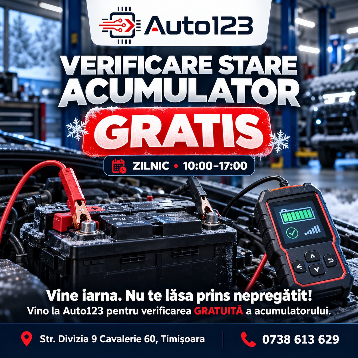 Verificare stare acumulator gratis